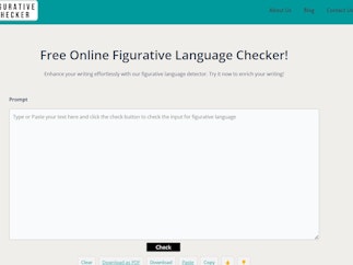 Figurative language checker